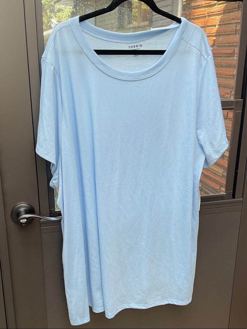 torrid Light Blue Women’s Crewneck Tshirt NWT
